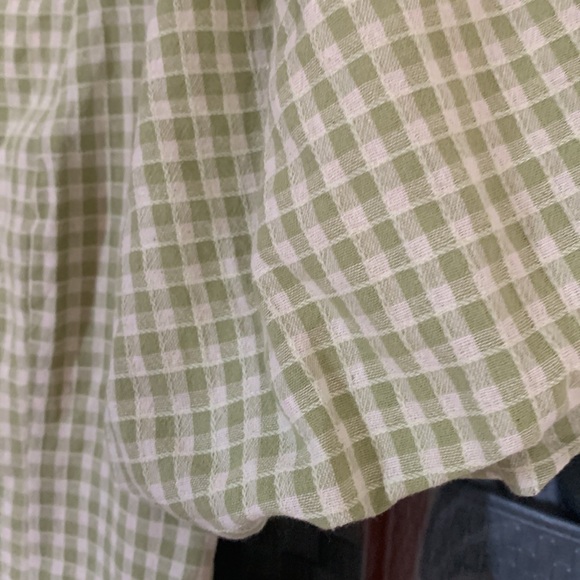 Brandy Melville green gingham dress - Picture 2 of 2